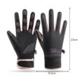 thumbnail image 3 of LJNYFDC Touchscreen Gloves For Smartphone Use In Cold Weather Men Women Winter Warm Touchscreen Gloves Cold Weather Windproof Thermal Snow Gloves for Running Cycling, 3 of 7