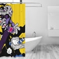 thumbnail image 6 of Devil Cuphead Mugman Shower Curtain Bathroom Decor Polyester Waterproof Bath Curtains With Hooks 60x72 Inches, 6 of 8