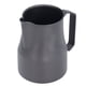 thumbnail image 4 of Taza de espuma de leche Salida de olécranon Diseño de boca Diseño de calavera Jarra de espuma de leche de acero inoxidable 550 ml Negro, 4 of 5