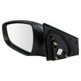 thumbnail image 3 of TRQ Mirror Power Smooth Black Pair Set of 2 for Elantra New MRA04467, 3 of 5