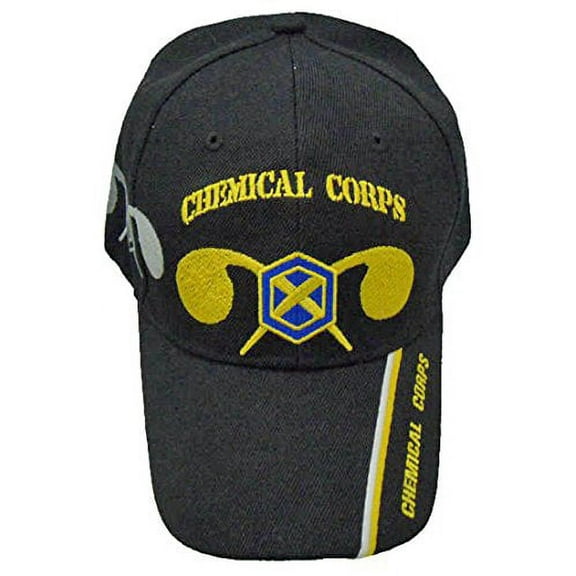 Army Chemical Corps Cap and Bumper Sticker Baseball Hat Mens Womens Corp