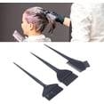 thumbnail image 2 of 3 Pieces Hair Coloring Brush Ergonomic Black Hair Coloring Brush for Barber Salon, 2 of 5