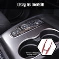 thumbnail image 5 of TINKI Gear Shift Button Frame Trim for Honda Pilot 2016-2022/ Ridgeline 2020-2023/ Passport 2019-2023, ABS Material Car Gear Shifter Button Panel Cover Decoration Accessories, 5 of 14