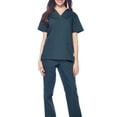 thumbnail image 5 of Dagacci Medical Uniform Unisex Scrubs Set Scrub Top and Pants, 5 of 5