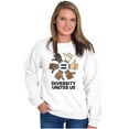 thumbnail image 4 of Diversity Unites Us Social Justice Unisex Plus Fleece Graphic Sweatshirt Brisco Brands 4X, 4 of 5