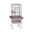 thumbnail image 5 of HomeStock Mid-Century Marvel Bird Cage with Retro-Inspired Design, Durable Construction, Spacious Interior, and Elegant Finish for Stylish-Color:Blush, 5 of 6