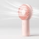 thumbnail image 1 of Ventilador de mano, mini ventilador portátil de 4000 mAh, ventilador de bolsillo personal recargable por USB [tiempo de trabajo máximo 16 horas] con 3 velocidades para exteriores, viajes-rosa, 1 of 5