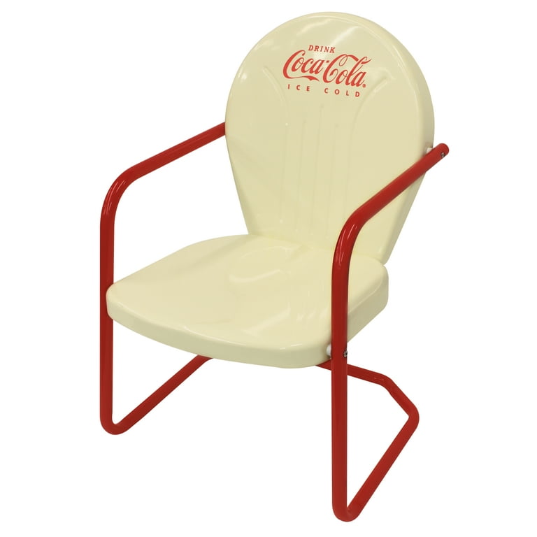 Coca-Cola 椅子 4脚セット Coca-Cola® Retro Bistro Set – Leigh Country
