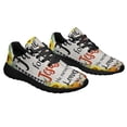 thumbnail image 6 of Fall Fall For Jesus He Never Leaves Thanksgiving Halloween Shoes Sneakers Black Size 8.5, 6 of 7
