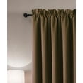 thumbnail image 3 of Swift Home 1 Piece Room Darkening Rod Pocket Curtains, 3 of 3