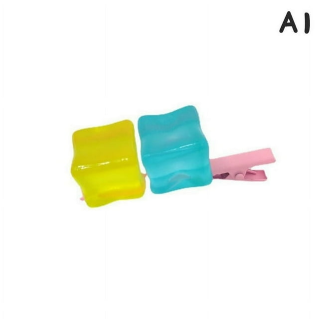 Anime BOCCHI THE ROCK Hair Rope Yellow Blue Ice Cube Elastic Hair Tie Cosplay