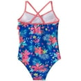thumbnail image 3 of Girls One Piece Swimsuits Hawaiian Ruffle Swimwear Quick Dry Beach Bathing Suit Little Kids Cute Swimwear, 3 of 6