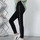 thumbnail image 2 of Leggings finos de primavera con diamantes de imitación para mujer, ropa exterior de cintura alta, pantalones cortos de modal, pantalones de talla grande, 2 of 5