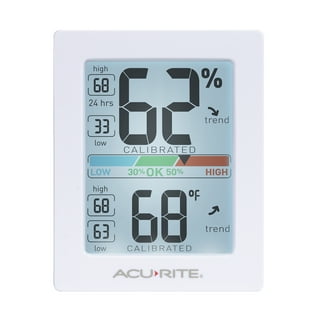 Acurite 2-1/2 Receiver, 2-1/2 Sensor Wireless Indoor & Outdoor Thermometer  - Pryor Lumber