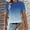 Dark Blue, variant on Women Tops for Work Workout Shirts Women Oversized Womens Summer Blouses Dressy Casual Short Sleeve Blouses for Women