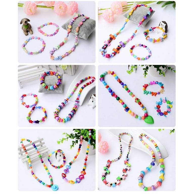 Jelly Beads For Jewelry Making Kit Diy Beads Bracelet Making - Temu