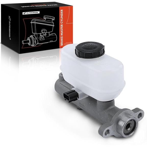 A-Premium Brake Master Cylinder with Reservoir and Cap Compatible with Ford Vehicles - For F-150 2003, F-150 Heritage 2004, Lobo 2003-2004