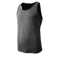 thumbnail image 3 of Ma Croix Tri Blend Tank Top Slim Fit Ultra Soft Cotton Active Comfort Tee, 3 of 6