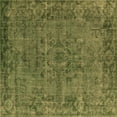 thumbnail image 1 of Ahgly Company Indoor Square Oriental Brown Industrial Area Rugs, 8' Square, 1 of 4