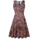 thumbnail image 2 of Guardurnaity Vestido casual Sin mangas Cómodo Vestido de verano Playa Vacaciones Escuela Graduación Vacaciones Fecha Noche Verano Ropa Accesorios Vestidos Leopardo S, 2 of 6