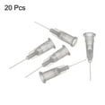 thumbnail image 3 of Aguja de dispensación de punta roma Uxcell para pistola de pegamento líquido, 27G 1/2", paquete de 20 (gris), 3 of 7
