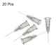 thumbnail image 3 of Aguja de dispensación de punta roma Uxcell para pistola de pegamento líquido, 27G 1/2", paquete de 20 (gris), 3 of 7