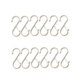 thumbnail image 4 of jifeng 12 Pieces Metal S Hooks 3.6 inch Kitchen Pot Rack Hooks Hats Kitchen Utensil, 4 of 9