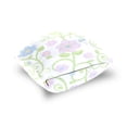 thumbnail image 5 of Delicate Flower Design 16x16in 2-Piece Cotton Fleece Throw Pillow Covers, Shrink Resistant, Hidden Zip, 5 of 6