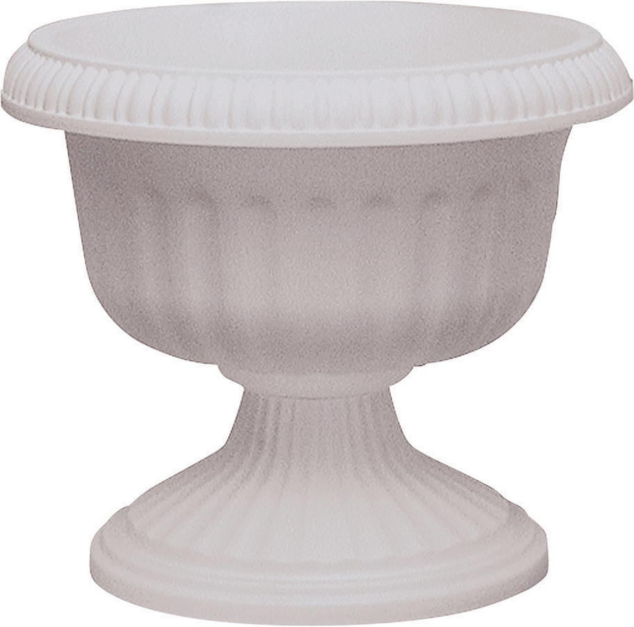 Southern Patio Dynamic Design UR1810WH Grecian Style Urn Planter, 18 in Dia X 17.63 in L,... by ATT SOUTHERN INC