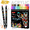 36 Pack 72 Colors, variant on Acrylic Paint Markers,24 Pack 48 Colors Dual Tip Dual Color Acrylic Markers for Stone, Rock Painting, Paper, Pumpkin, Wood,Egg,Canvas,Ceramic,Fabric, leather,Glass,DIY Crafts,Acrylic Paint pens