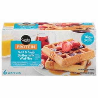 Strawberry Belgian Waffles By Snacks And More - Ready-to-Eat Breakfast Or Snack