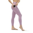 thumbnail image 2 of Kadi High Waisted Legging with Side Pockets, 7/8 Length Small Mauve Shadow, 2 of 5
