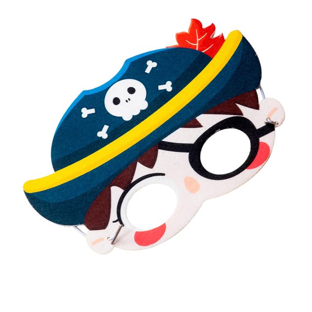 Kit de manualidades de máscaras de Halloween perfecl para niños accesorios de disfraces Estilo B
