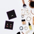 thumbnail image 4 of EXHUMKY 12Ud Para Violeta Estilo Retro Que Pendientes Collares Y Con Espacio, 4 of 6