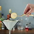 thumbnail image 4 of 5 PCS Plating Tools Culinary Set Contains kitchen tweezers spatula Sauce plating spoon（Golden）, 4 of 8