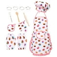 thumbnail image 2 of Cameland 13Pcs Chef Set for Kids Kitchen Cooking and Baking Kits Dress Up Role Play Toys, 2 of 7