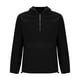 thumbnail image 4 of pstuiky camisas de manga larga para hombre, Sudadera informal de polar con bolsillo y cremallera para hombre, de manga larga, color liso, con capucha Tops de hombre m, 4 of 7