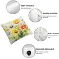 thumbnail image 4 of Nawypu  Spring Floral Throw Pillow Covers  Home Sweet Home Flowers Truck Farmhouse Decorative Pillows Soft Cushion Cases for Couch Sofa Bed Home Decor 2pcs  12x12in, 4 of 6