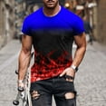 thumbnail image 2 of Erwazi T-Shirt de Mode pour Hommes Muscle Gym Entraînement Athlétique T-Shirt Tee T-Shirt Graphique Haut, 2 of 5