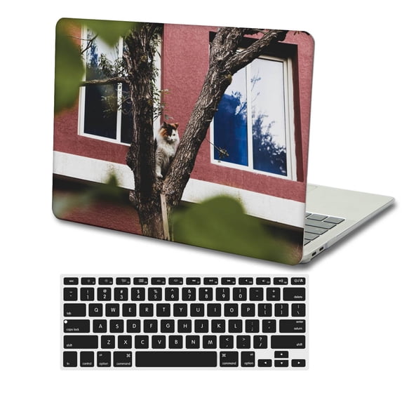KSK KAISHEK Hard Protective Shell Case Cover Only Compatible MacBook Air 13 inchs 2018 2019 2020 2021 2022 A1932 A2179 A2337 m1 + Black Keyboard Cover, Animal A 0327