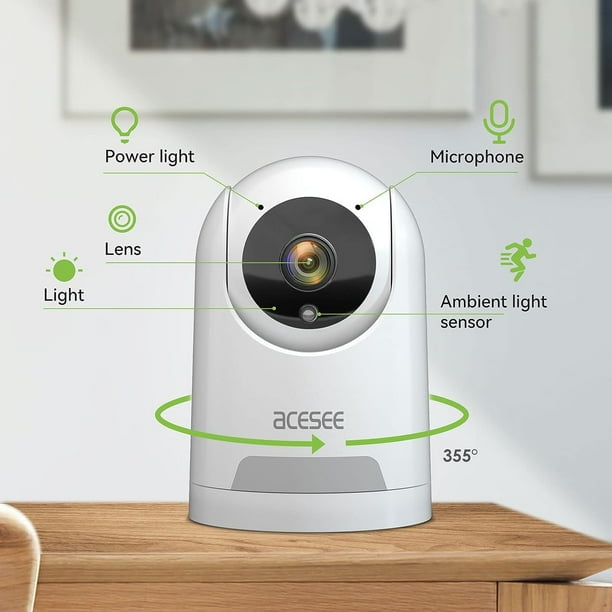 Indoor Security Camera Wireless WiFi Home Cameras for Home