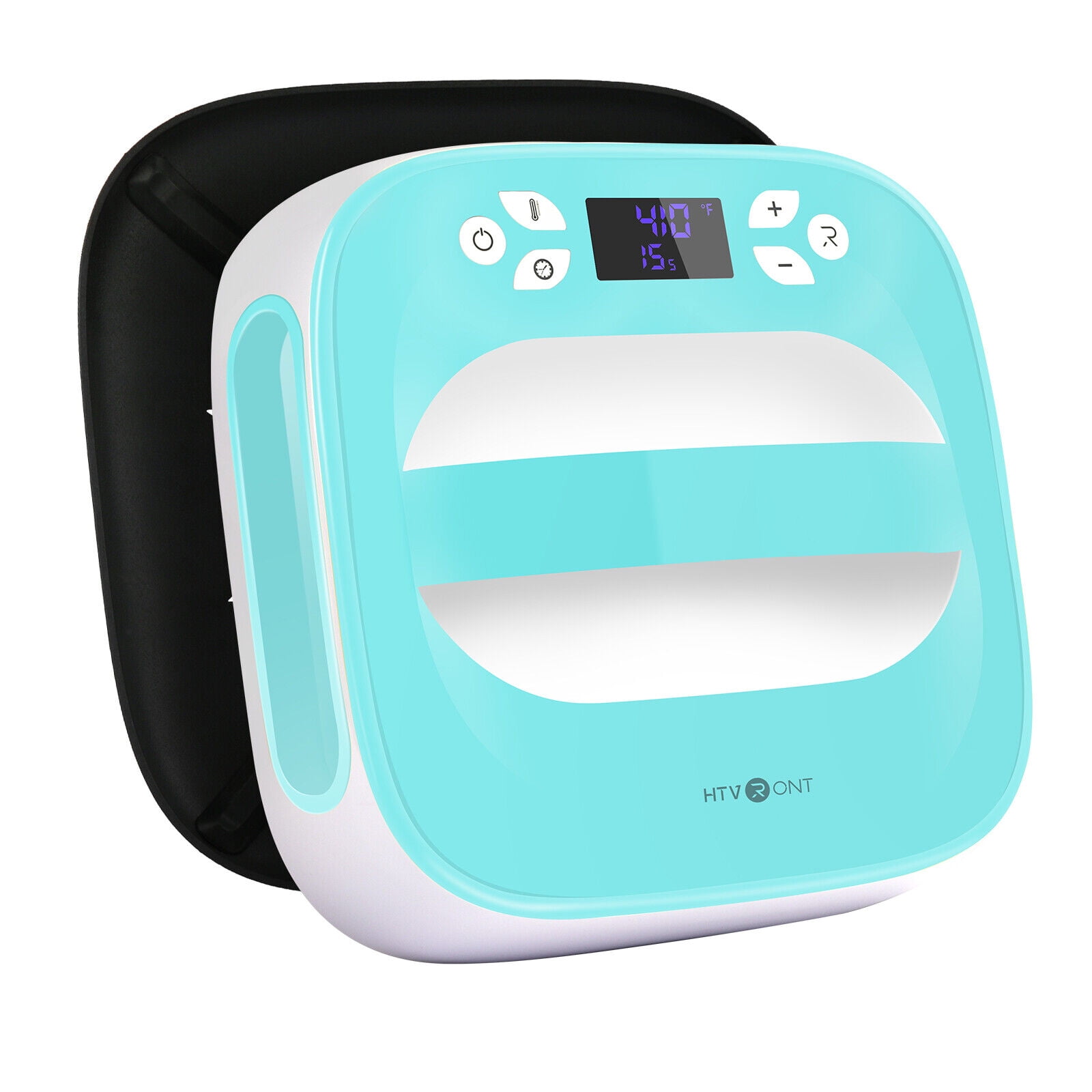 HTVRONT Mint Green Heat Press Machine for T-Shirts, Portable Heat Press 10"X10", Iron Press for Sublimation and HTV Vinyl