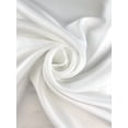thumbnail image 4 of Minerva Core Range 100% Silk Habotai Fabric White - per yard, 4 of 6