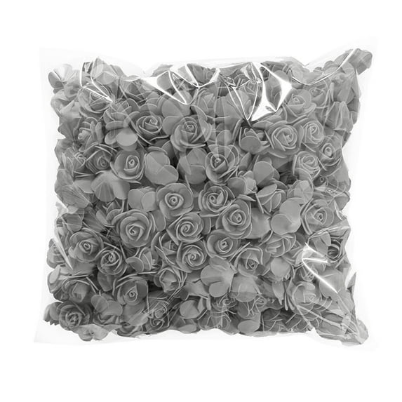 Clearance! 50 pcs Artificial Flower Rose Artificial Roses for DIY Bouquets Wedding Party Baby Shower Home Decor