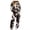 Brown Cow, variant on Women 2 Piece Outfit, Full Zip Hoodie Sweatshirt Lounge Set Women Tracksuit & Drawstring Wide Leg Pants Set, Women Everyday Loungewear, Matching Athletic Casual Outfit, Pink Santa Bow