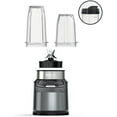 thumbnail image 2 of Ninja BN400C Personal Nutri-Blender Pro with Auto-iQ Technology, 1000W – Silver – Open Box, 2 of 5