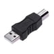 thumbnail image 2 of USB tipo A macho a USB tipo B macho conector adaptador convertidor para PC, 2 of 3