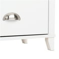 thumbnail image 5 of Prepac Yaletown 2-Drawer Tall Nightstand, White, 5 of 7