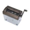 thumbnail image 3 of Apuakthei Portable Manual Paper Shredder - Compact Design, Simple Hand-Crank Operation for Office, Desktop, and Home Use - Gray, 3 of 8