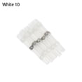 thumbnail image 4 of sweethay 300 Pcs Red Solder Seal Wire Electrical Marine Connection Connector Automotive Terminal Sleeve with Butt Soldering Crimp Electrónica miscelánea Blanco 10PCS, 4 of 6